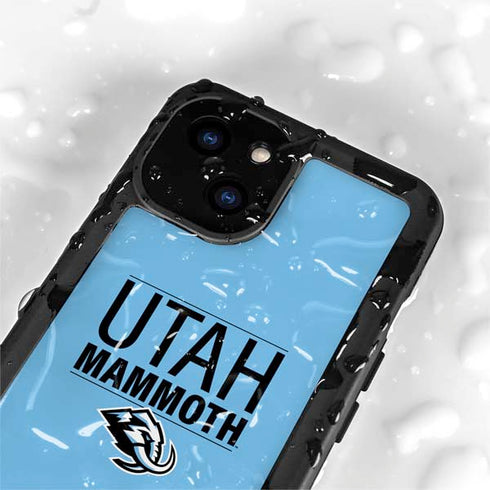 NHL Utah Mammoth Line-Up Series iPhone 15 Waterproof Case